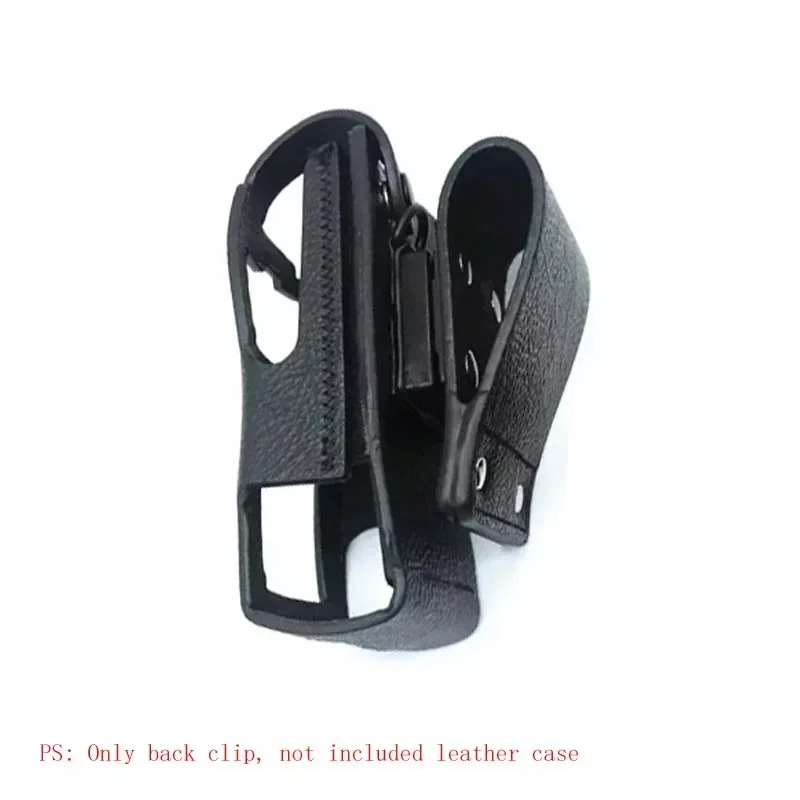 

Leather Back Clip for Motorola MTP3150 MTP3200 MTP3250 MTP3500 MTP3550 Walkie Talkie Protective Sleeve Holster Shoulder Case Bag