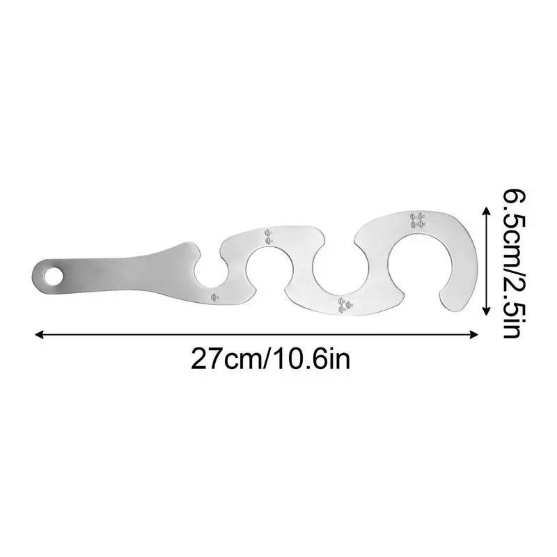 Strumento di misurazione della Pasta strumento di misurazione degli Spaghetti in acciaio inossidabile gadget da cucina righello per Pasta aiuto per
