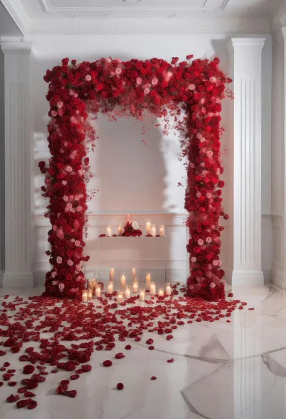 خلفية تصوير Mehofond ، زهور وردة حمراء رومانسية ، ديكور صورة الأمومة ، خلفية لاستوديو الصور ، حفل زفاف عيد ميلاد ، بالغ