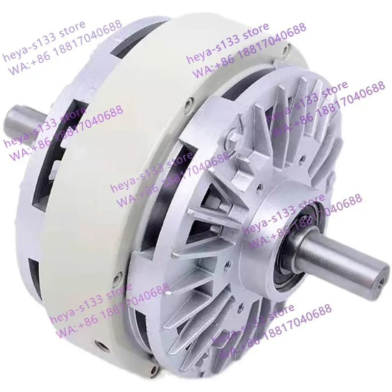 Double out shaft clutch '0.6kg - 5kg can be added to the fan to rotate the magnetic powder tension control motor