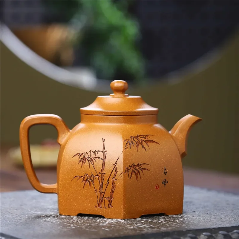 

Boutique Yixing Zisha teapot authentic original ore filter mud teapot master handmade beauty pot household tea set 260ml