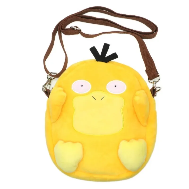 Pokemon Psyduck Charmander Pikachu Gengar Shoulder Bag Anime Cartoon Boy Girl Messenger Bags Document Bag Mobile Phone Bag Gift