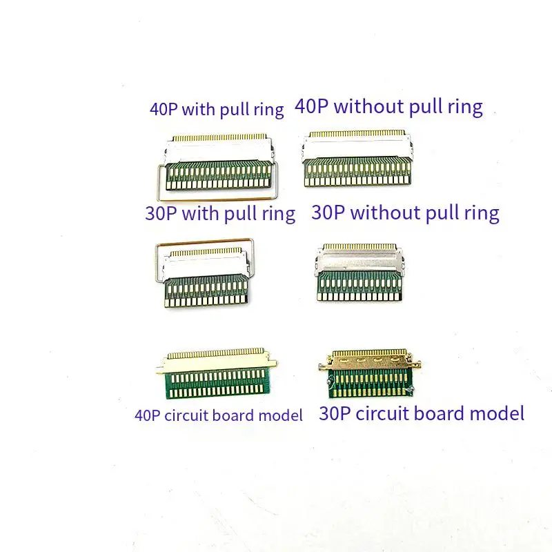 I-PEX20454-40P connector I-PEX20453-30P adapter LVDS adapter EDP welded FPC 0.5 spacing