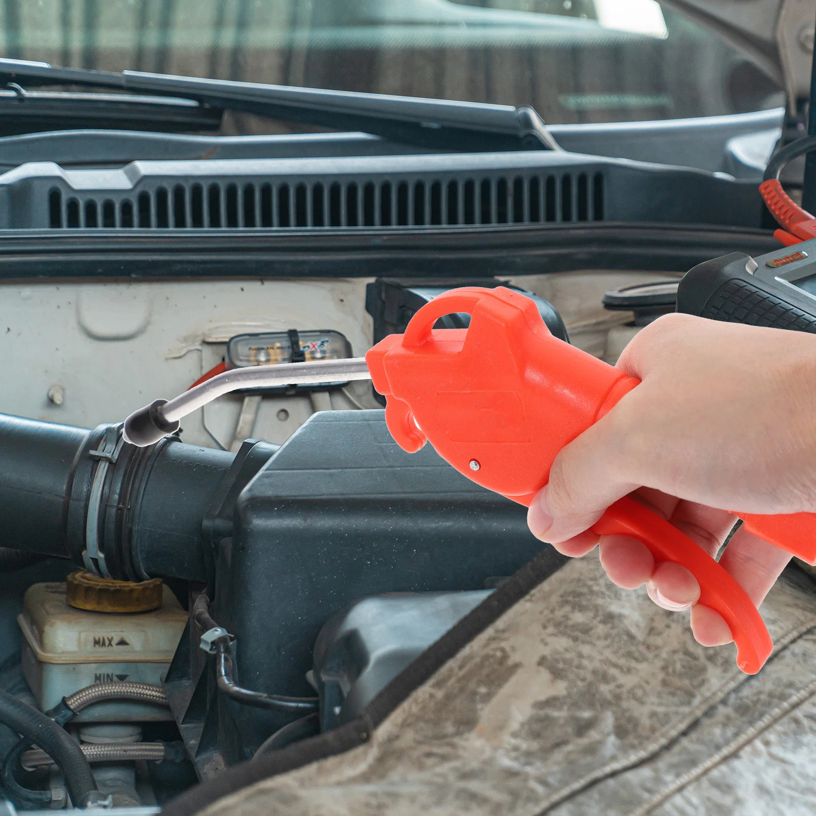 

2Pcs Air Blower Nozzle Air Compressor Attachment Dust Removal Tool for Car Detailing and High Pressure Cleaning