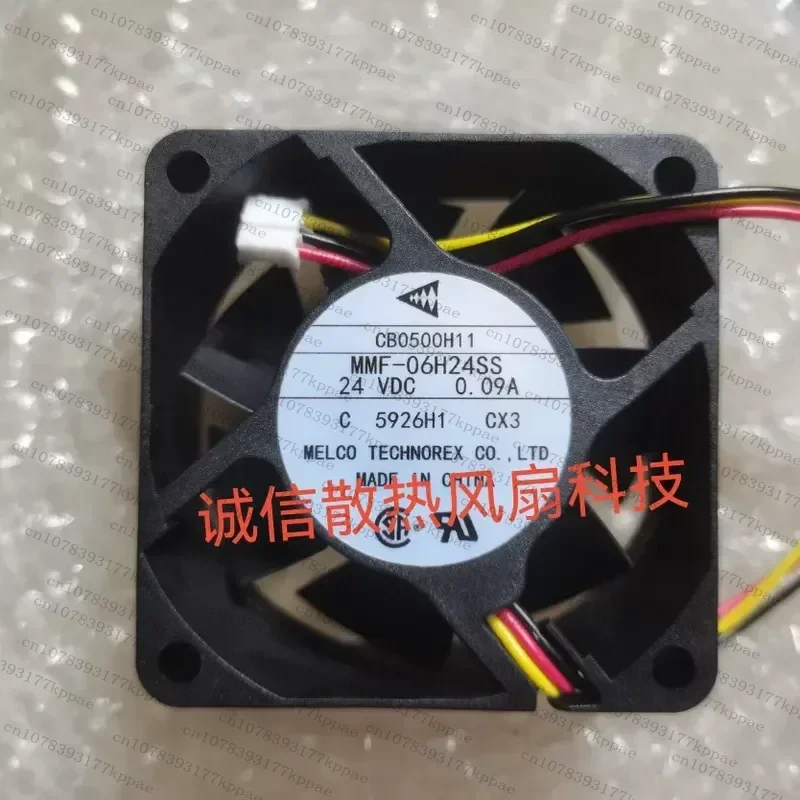 1PCS for CB0500H11 MMF-06H24SS 24V 6025 6CM Driver Speed Measurement Cooling Fan