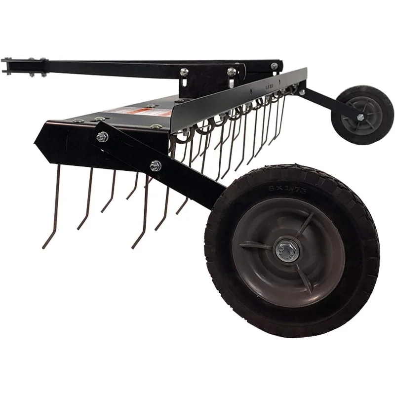 Tow Behind Grass Dethatcher, Removes Thatch from Large Lawns in Less Time