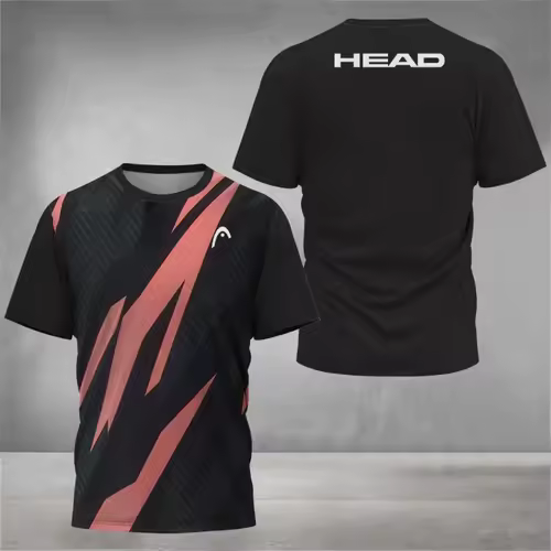 Summer Breathable Mens T Shirt Outdoor Badminton Table Tennis Jersey O Neck Short Sleeve Loose Top New Mountaineering Clothing - Image 2