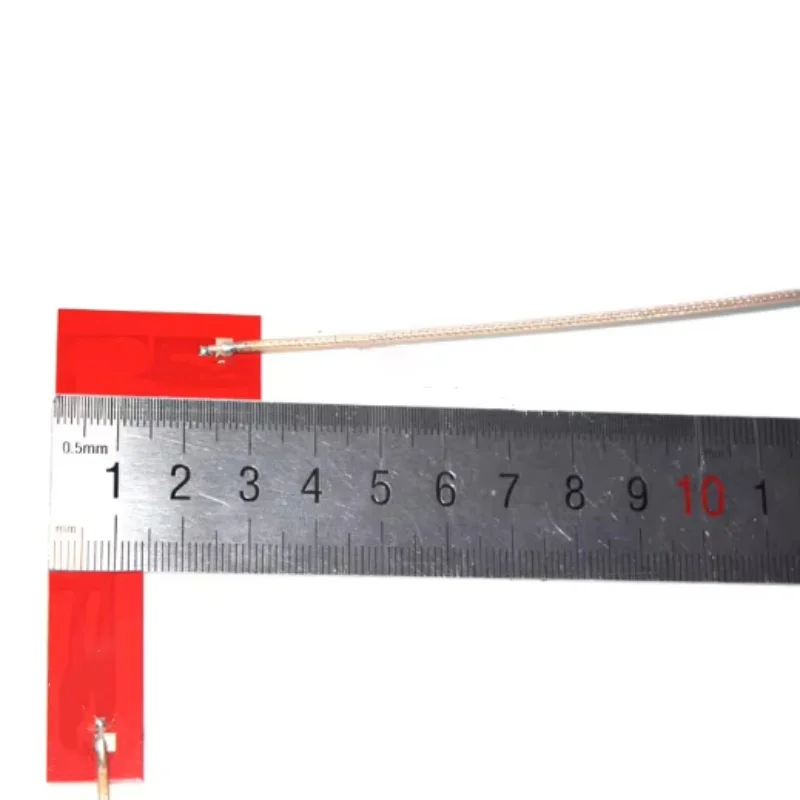 2 szt. antena dwuzakresowa 2.4G 5.8G, przewód posrebrzany RG178, interfejs MMCX, wbudowana antena 5G WiFi, uniwersalna, wielokierunkowa, płytka PCB — zdjęcie produktu 4