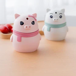 Cartoon Pig Toothpick Holder Decorative Toothpicks Dispenser Funny for Table, Restaurant, Kitchen, Holds About 150 Toothpicks