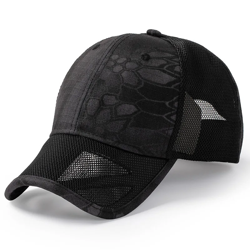 New XXL Large Size Camouflage Trucker Hat Men Breathable Mesh Baseball Cap Big Head Spring Summer Sun Caps  Adjustable