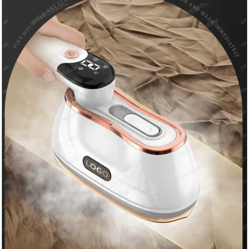 New Digital Display Steamer Iron Folding Handheld Hanging Iron Portable Rotatable Ironing Machine Home Ironing Clothes