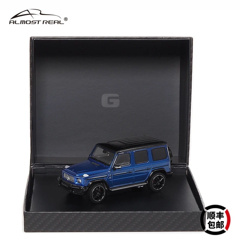 1:43, Mercedes-Benz AMG G63, alloy static miniature car fashion play model, adult collection decorative ornaments holiday gift.