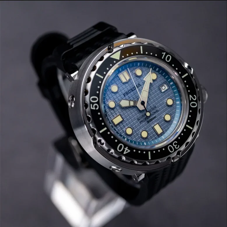 

Proxima мужские дайверские часы с тунцом автоматические механические наручные часы спортивные 30ATM водонепроницаемые сапфировые светящиеся NH35 PT5000 SW200