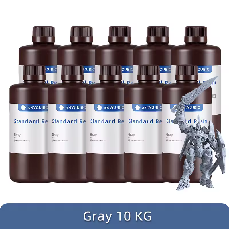 ANYCUBIC 1kg/10kg Liquid Photopolymer Standard Resin 405nm UV Resin For 3D Printer LCD Printing Resin Material For Photon Mono - Image 17