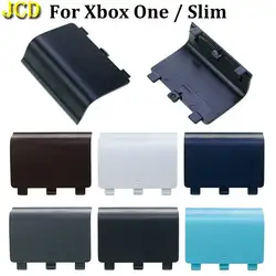 JCD Original New Replacement Battery Shell Lid Back Case Cover For Xbox One S X Slim Controller Gamepad Battery Cover With Logo