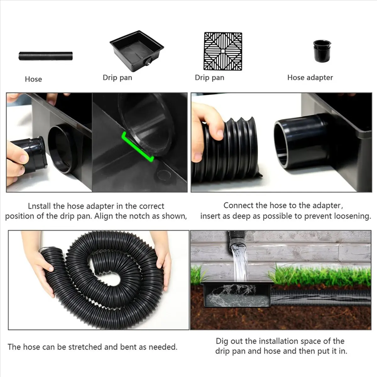 

Надежный - 4X фиксатор для раковины, водосточная труба, гибкий удлинитель, дренажная система для басейны, сливной адаптер