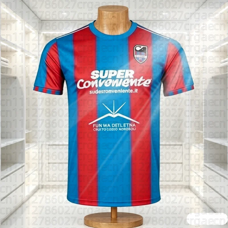 

New Catania 2026 Season Away Outdoor Casual Sports Quick-drying Breathable Men's Women Football Jersey T-shirts Family Kids Tees