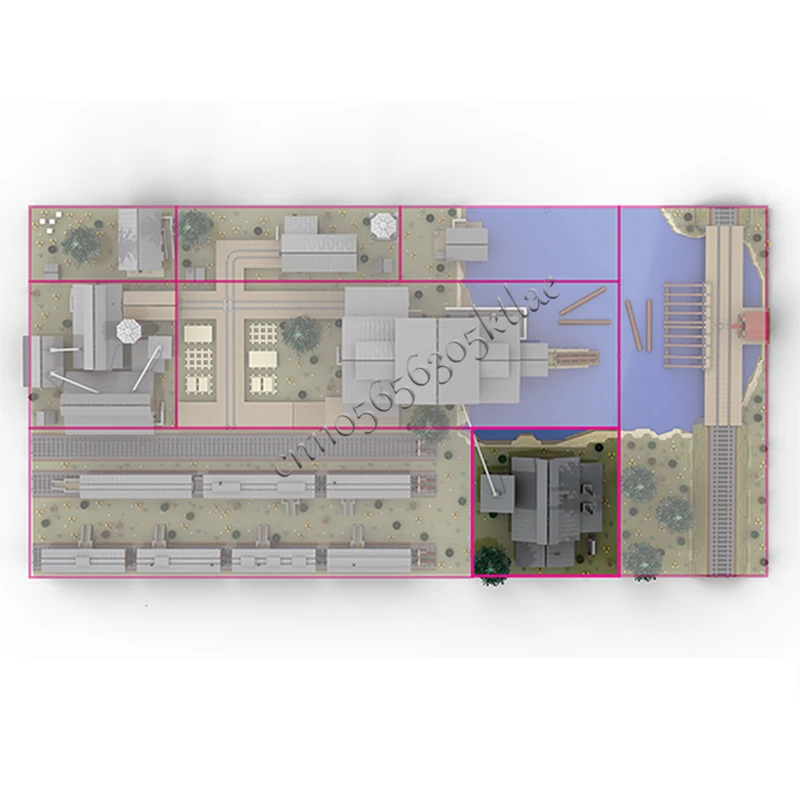 3285 Piezas, Serie Aserradero Medieval, Modelo Power House 3 MOC, Bloques de Construcción Modulares Personalizables, Tecnología DIY, Juguete de Ensamblaje para Niños, Regalo
