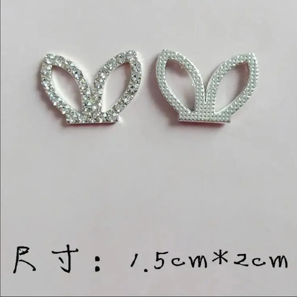 10pcs/lot Small Rhinestone crown embellishment ornament for DIY accessories craft suppliers