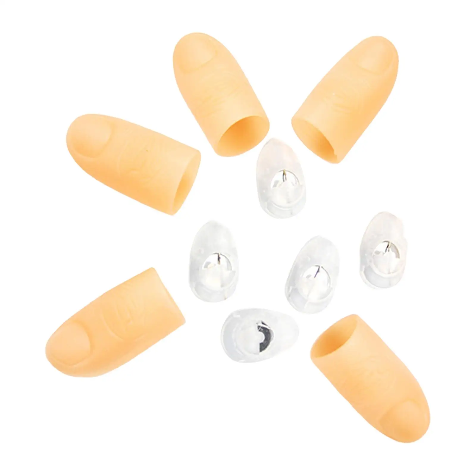 2x LED illuminano l'illusione della luce della punta delle dita per spettacoli di feste