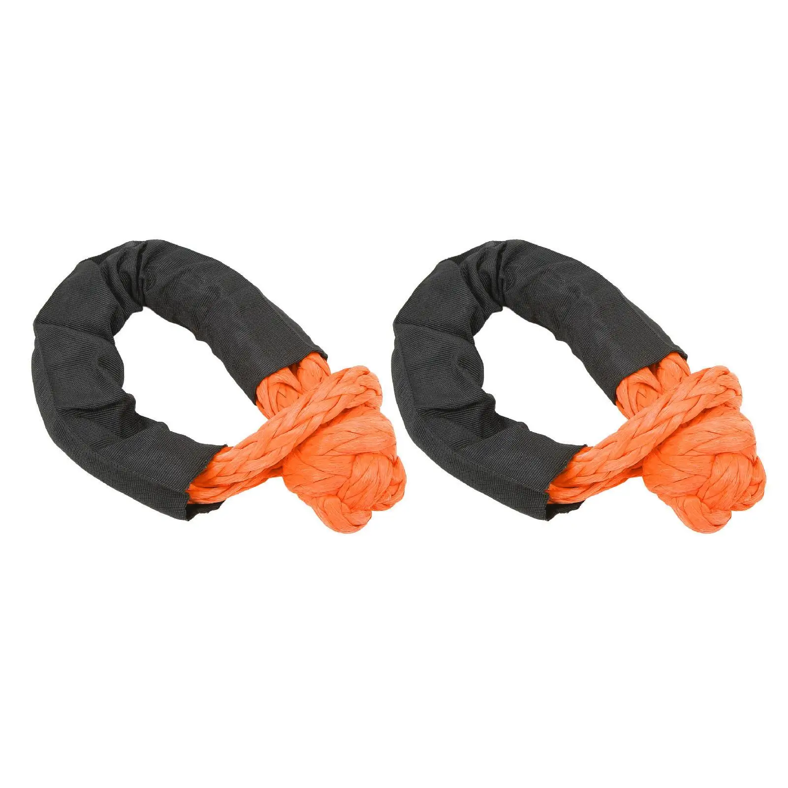 Soft Shackle Portable Synthetic Shackle Rope 35 Tons Breaking Strength Lightweight Wear Resistant for offroad Vehicle for boat