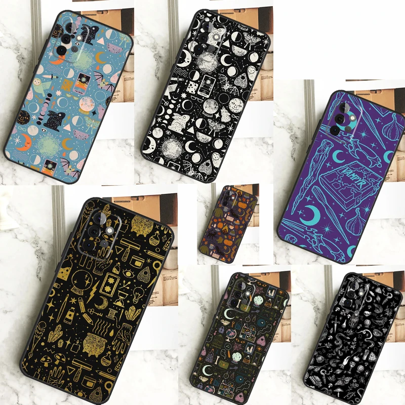 Witch Lunar Magic Funda For Samsung Galaxy A52 A32 A12 A14 A34 A54 A51 A71 A53 A33 A13 A15 A25 A35 A55 Case