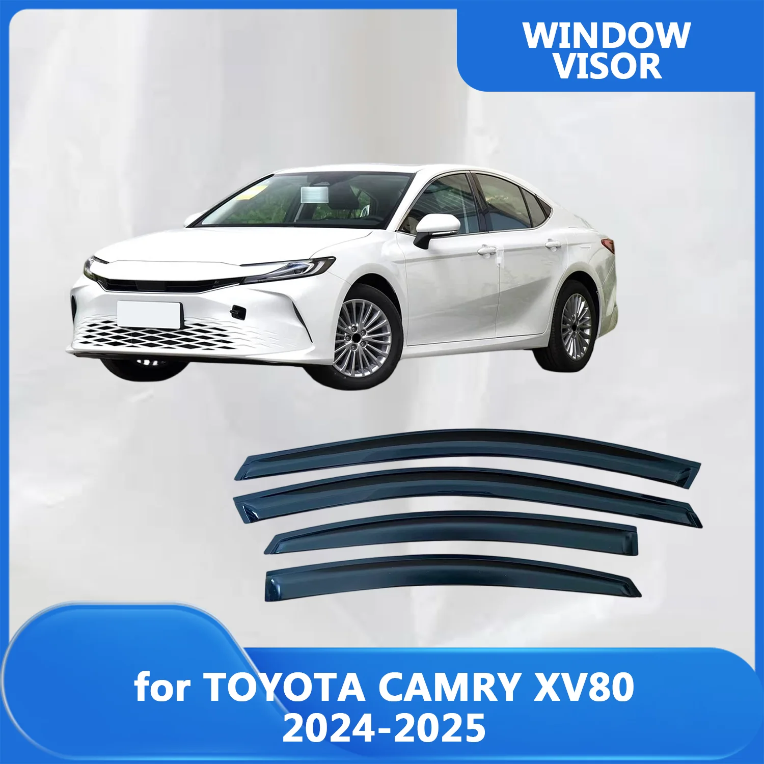 

Window Visor for TOYOTA CAMRY XV80 2024 2025 Weathershied Door Side Window Wind Sun Rain Guards