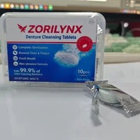 10pcs Denture Cleanser Tablets Deep Micro Cleaning Effervescent Cleaner for Retainer Mouth Guard Plaque Odor Tartar Removal Care 6