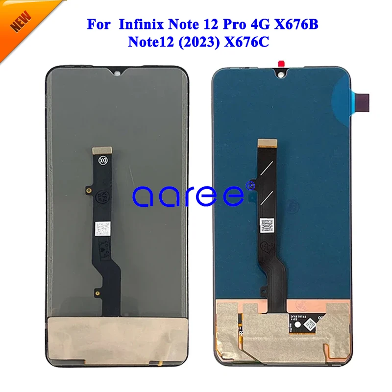 AMOLED LCD Screen Original For Infinix 12 Pro 5G X671B LCD For Infinix Note12 Pro 4G X676 LCD Screen Touch Digitizer Assembly