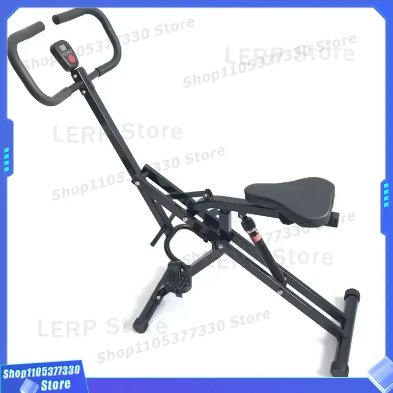 Yekang YK-6037 Indoor Exercise Bike Horse Riding Machine Adjustable Metal Frame Non-slip Black Home Fitness Equipment Durable