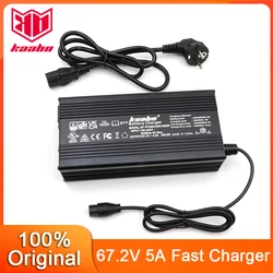 Original 67.2V 5A Fast Charger For Kaabo Mantis King GT Electric Scooter Waterproof head Charger Official Accessories