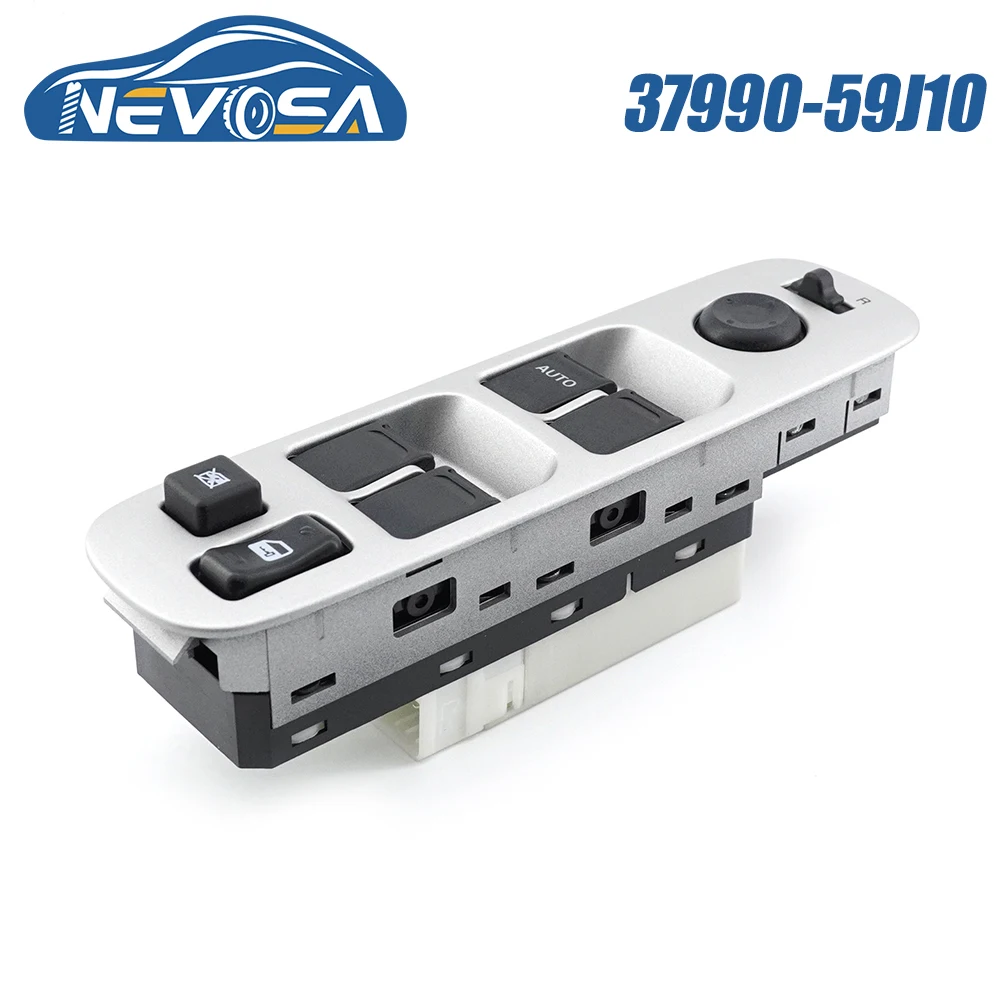 

NEVOSA 37990-59J10 For SUZUKI LIANA Estate (ER) 2008 Auto Power Window Control Switch Door Lock Button Car Accessories 22 Pins