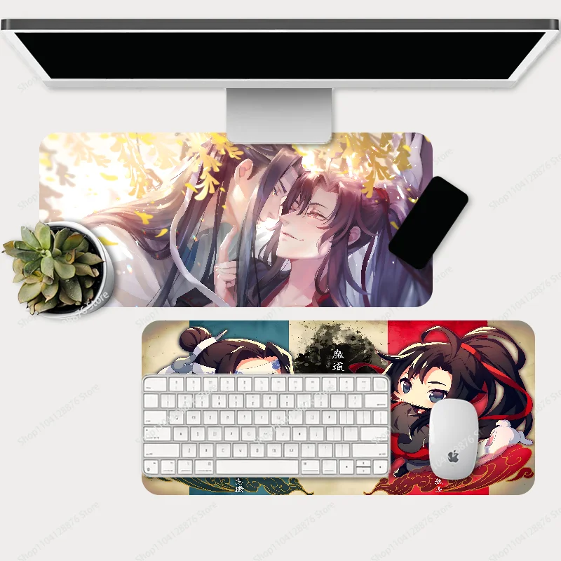 Grandmaster Of Demonic Cultivation Mo Dao Zu Shi Anime Mousepad Large Gaming Mouse Pad LockEdge Thickened Computer Desk Mat