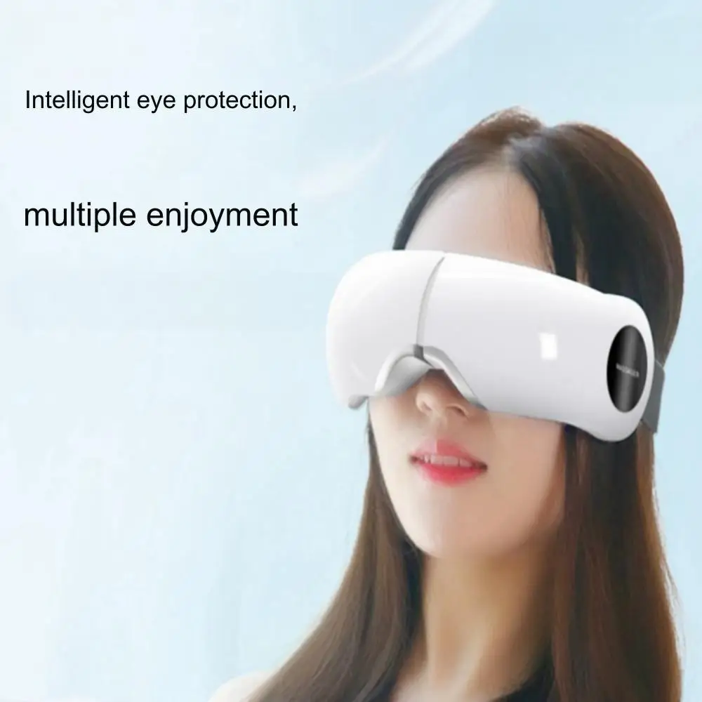 Folding Eye protector Eye Airbag Hot Compress Micro-frequency Vibration Massager Bluetooth Music Sleep Eye Mask