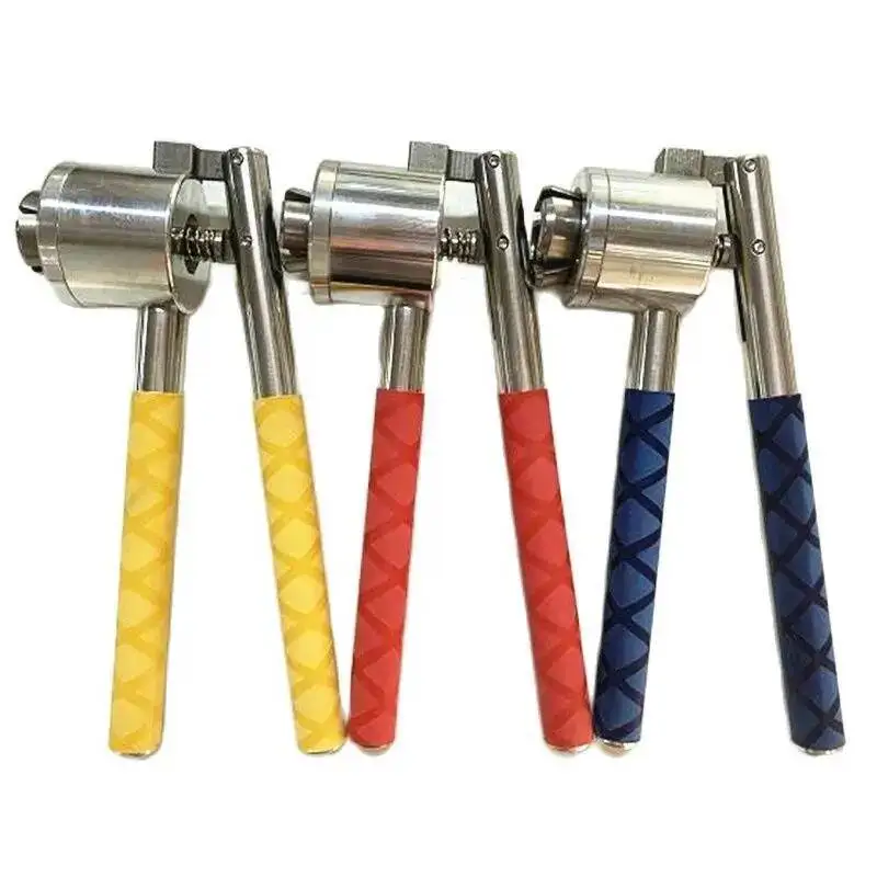 

Vial Crimper 13/15/20Mm Glass Sealing Hine Hand Capping Tools Round Handle For Penicillin Bottle