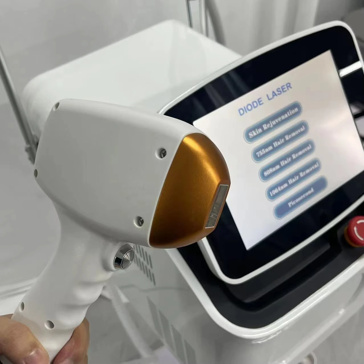 Professional Diode Ice Titanium Laser Body Hair Removal Machine Tattoo Removal Machine 808 + Picosecond 3000W 2 in 1