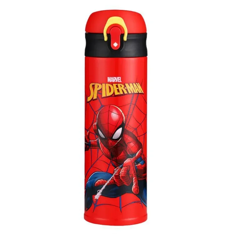 Disney Children's Thermos Water Cup Boy Kindergarten Straight Vacuum Cup Drinking Cup Water Bottle 480mml