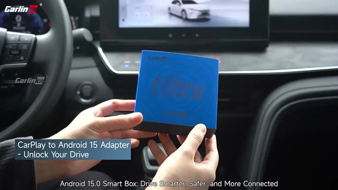 Tbox Ultra 2 5G Android 15 CarPlay Box 8+128GB