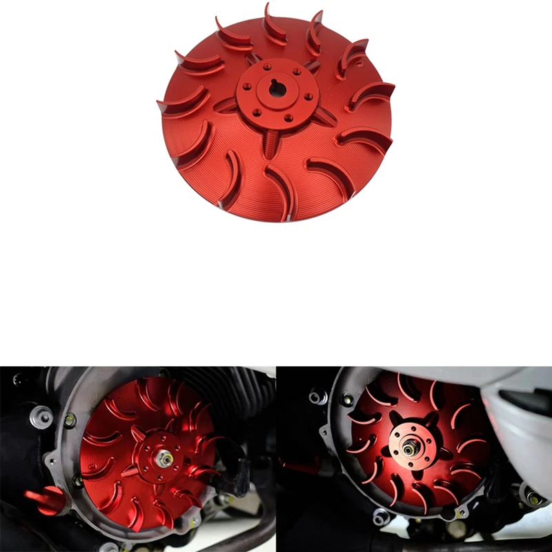 1 Piece Motorcycle Radiator Fan Magnet Insert Radiation Blade Disc Parts Inner Accessories For Vespa Sprint Primavera 50 125 150