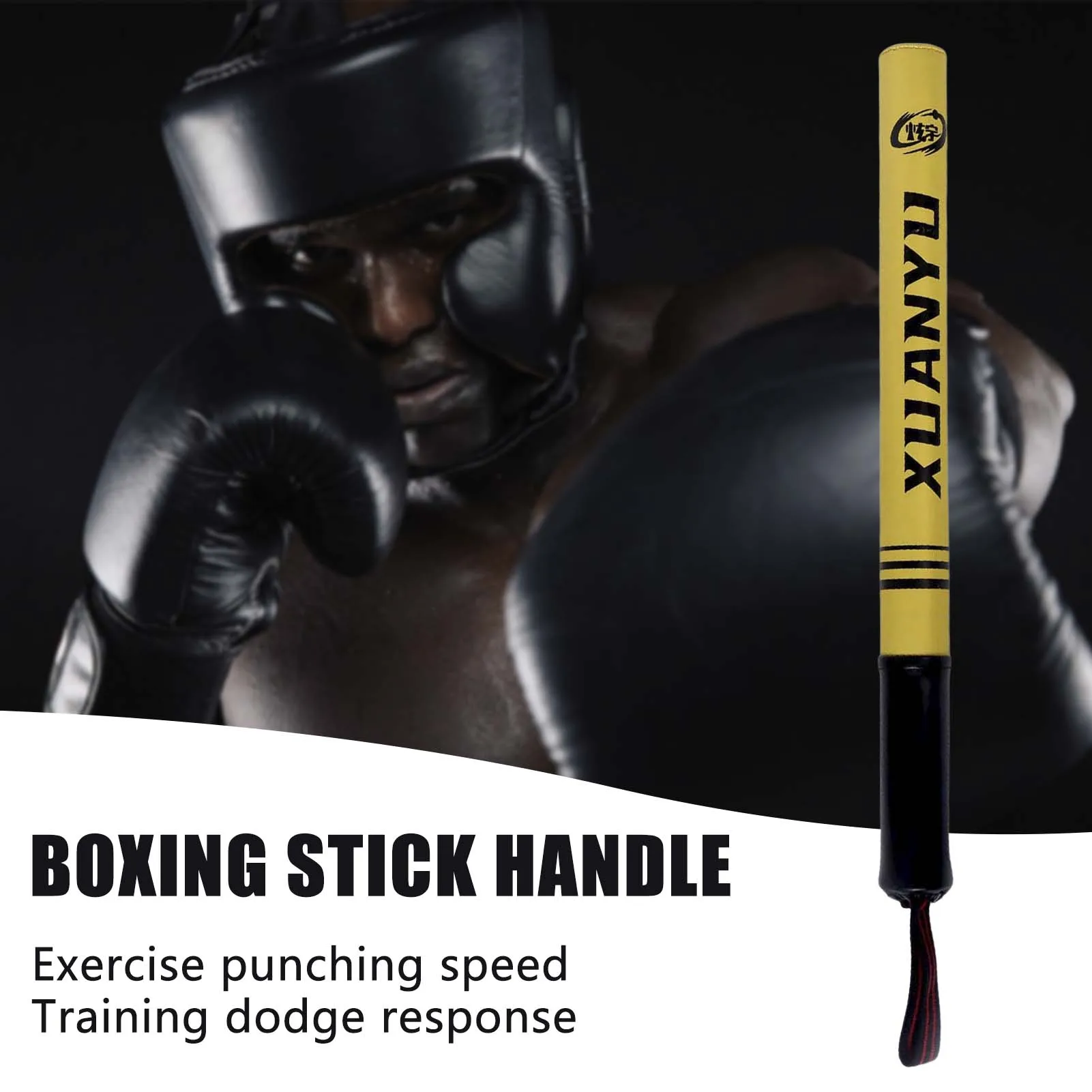 Reaction Boxing Foam Stick Target Soft for Martial Arts Training Speed Drill Pad Adult Taekwondo Practice Tool Gear