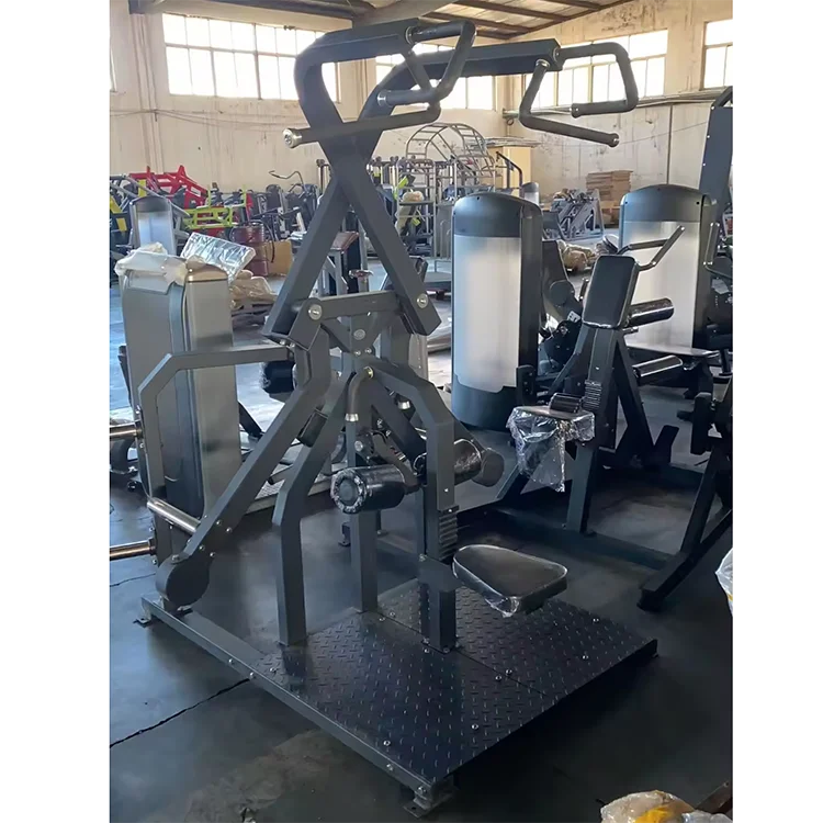 

New Design Gym Machines Popular Sports Gym Equipment Plate Loaded Dual Function Lat Pulldown