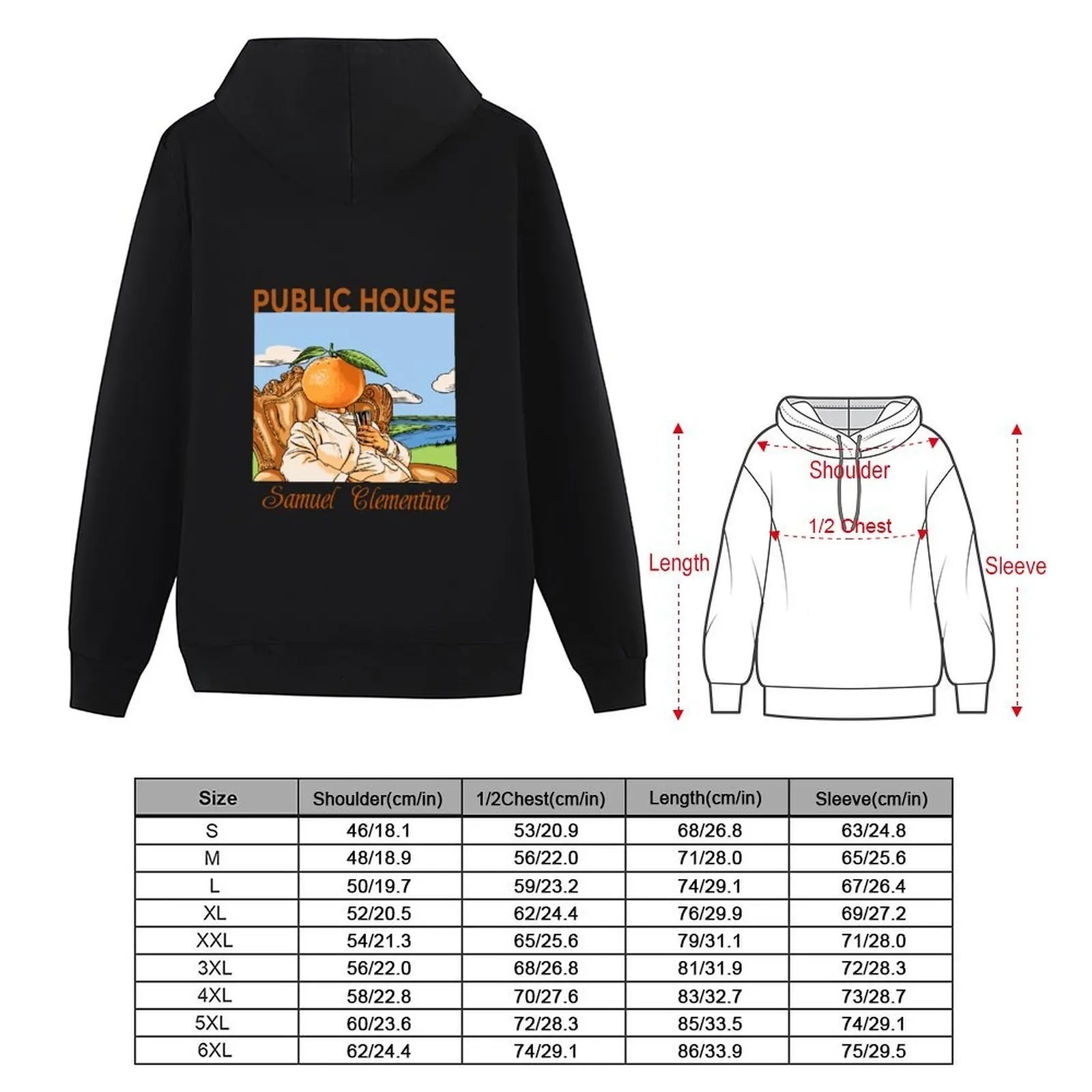 Phbc صموئيل كليمنتين هوديي ملابس الذكور الخريف الرجال ارتداء ملابس رجالي هوديس للرجال جودة عالية #4