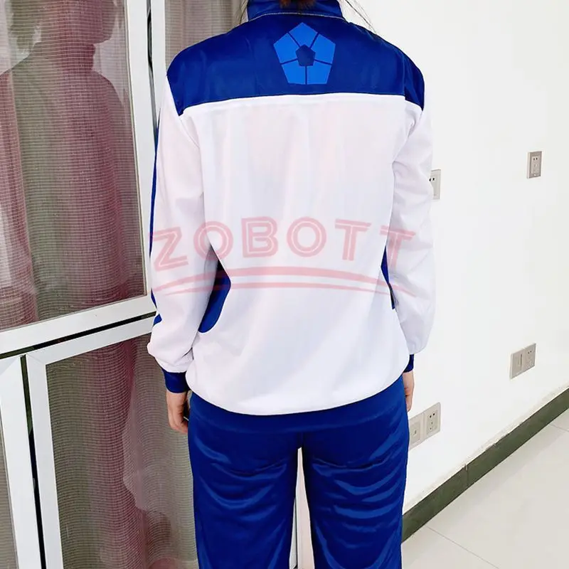 Blue Lock Reo Nagi Bachira Isagi Chigiri Cosplay Costume Zip Sportswear Tracksuit Sweatshirt Hoodie Halloween Carnival Clothes