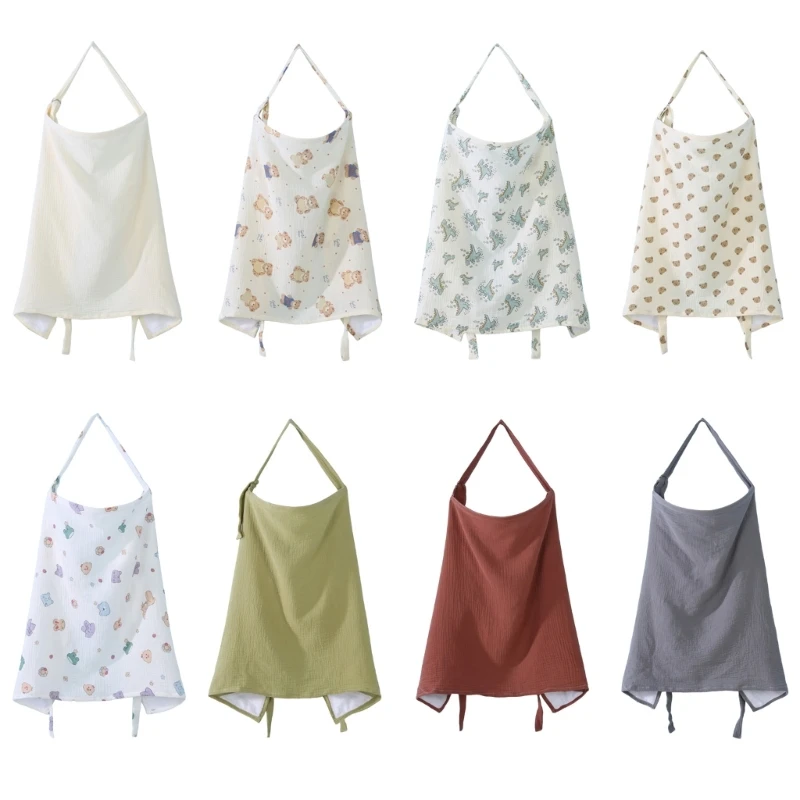 

Practical Stroller Blanket Cotton Nursing Cloth Lovely Breastfeeding Apron Gift top quality