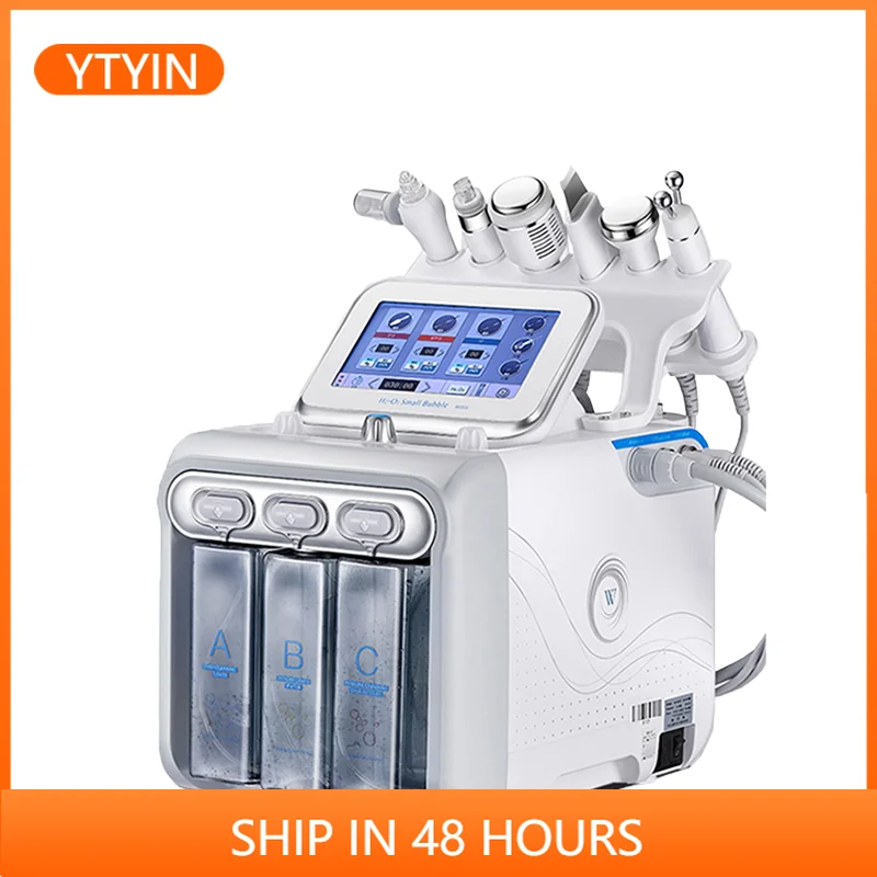 

YTYIN7-in-1 Aqua Peel Hydrogen Oxygen Bubbles Small Bubble Hine US Plug Facial Cleaning And Care Device