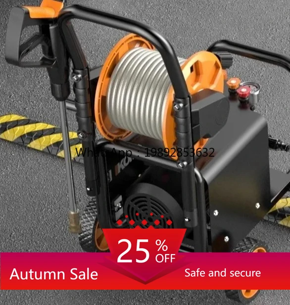 

ZZ Car Washer Household 220V High Pressure Water Pump High Power Booster Cleaning Machine Floor Washing