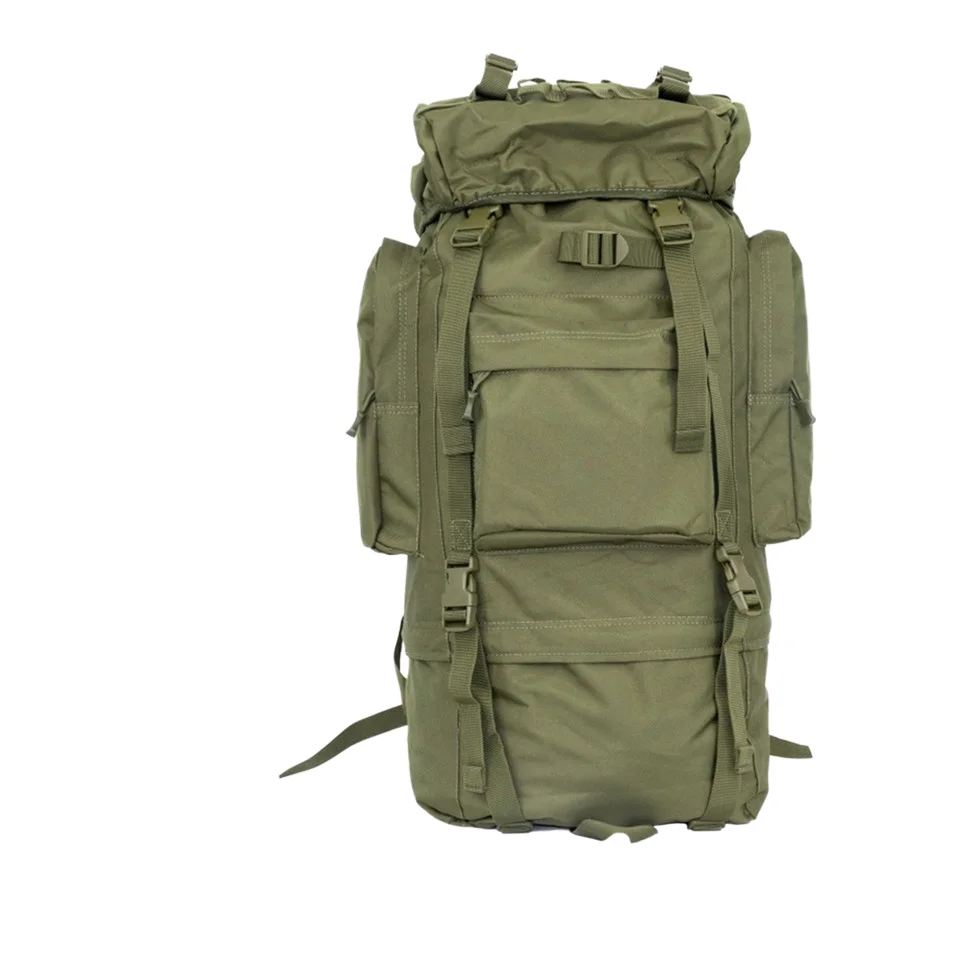 65L Outdoor Tactical Sports Backpack With Custom 100L Capacity Camouflage Zipper Closure For Men Hiking Backpack Stock