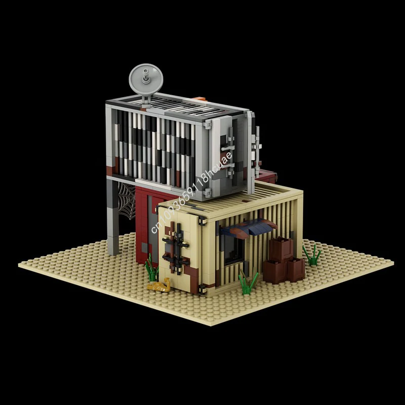 1359pcs MOC Container bar Modular Buildings Premium Collector Edition Building Kit Perfect for Adult Fans