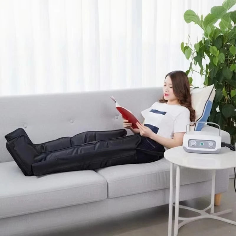VU High Quality 4 Chamber Air Compression Leg Massage Machine Lymphatic Drainage OEM/ODM Body Relaxation