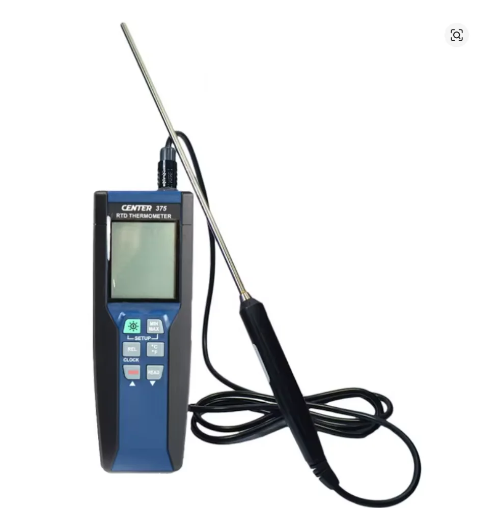 CENTER-375/376 Datalogger Precision RTD Thermometer (0.01C) -100~400C 16,000 Rec